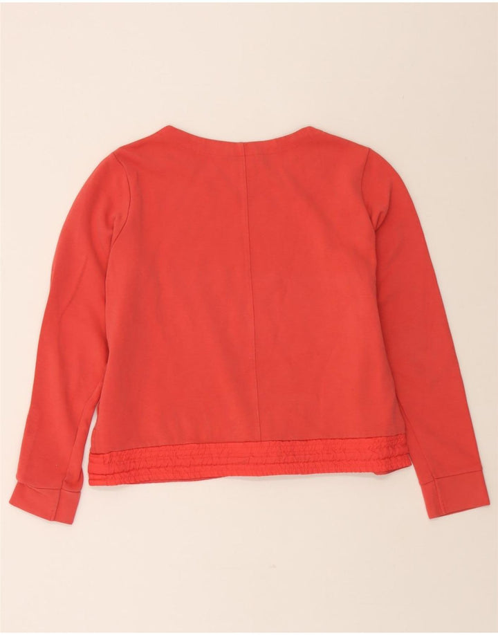 NIKE Womens Sweatshirt Jumper UK 16 Large Orange Cotton Vintage Nike and Second-Hand Nike from Messina Hembry 