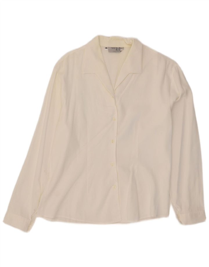 Vintage Womens Shirt UK 16 Large White