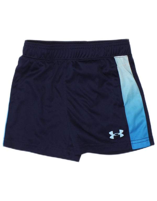 Under Armour Short de sport bébé garçon 12-18 mois bleu marine colour block