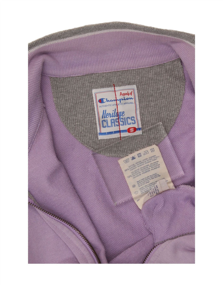 CHAMPION Womens Heritage Classics Tracksuit Top Jacket UK 10 Small Purple Vintage Champion and Second-Hand Champion from Messina Hembry 