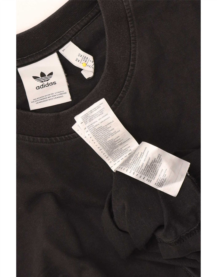 Adidas T-Shirt Homme Haut Noir Moyen Coton