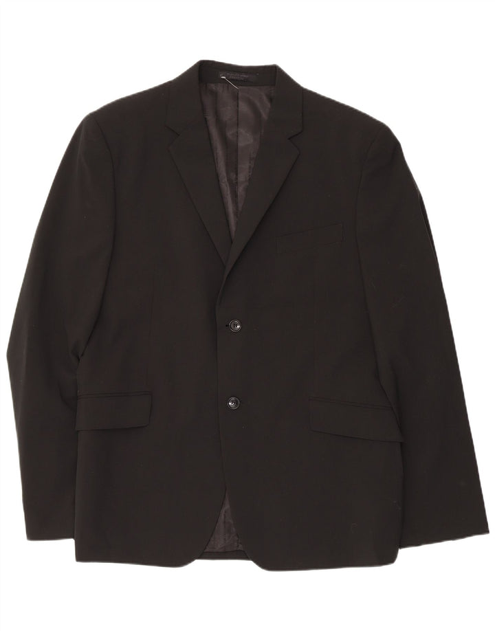Jack & Jones Herre 2-knaps blazerjakke IT 56 3XL Sort Polyester