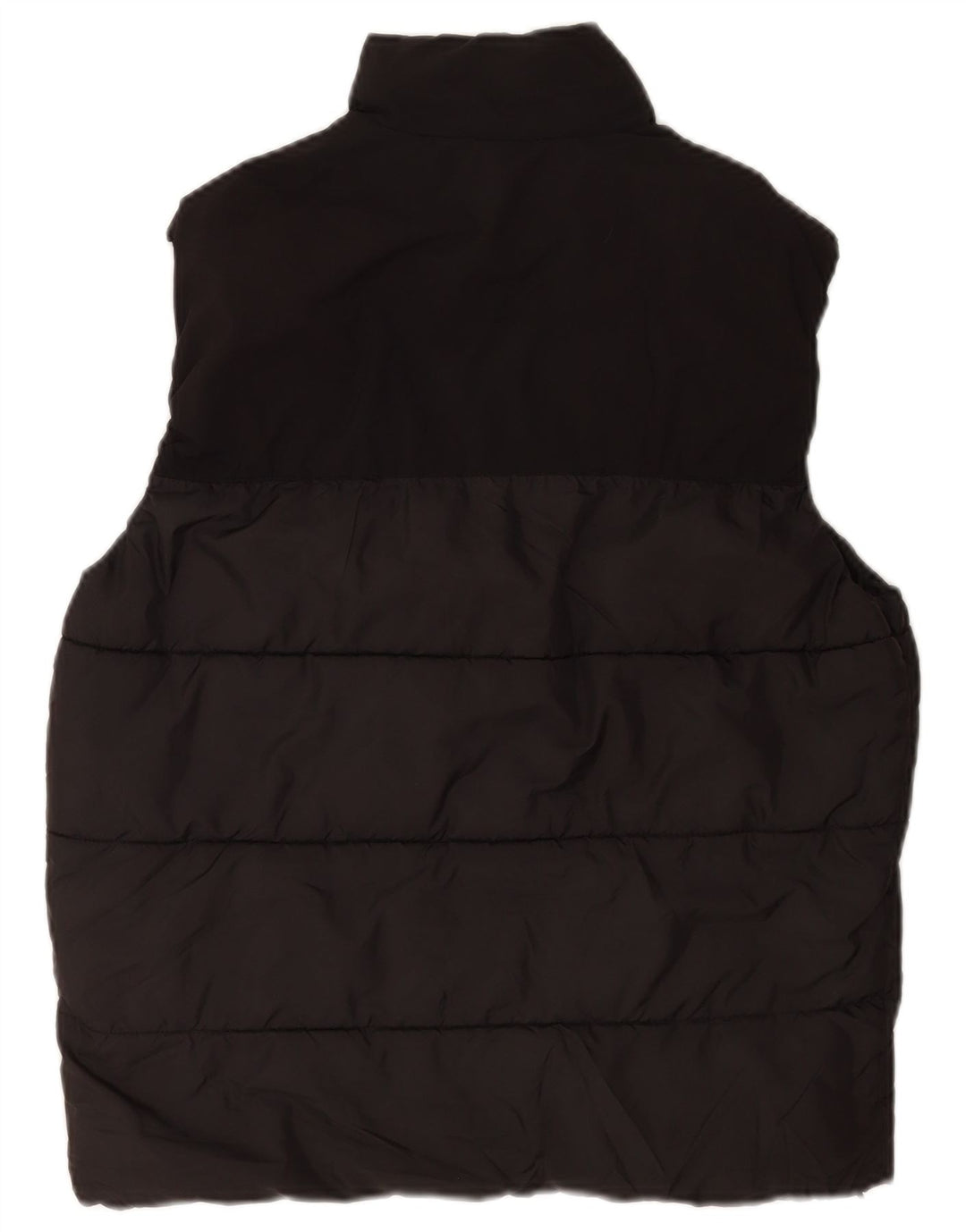 Zara Mens Padded Gilet UK 36 Small Black Polyester