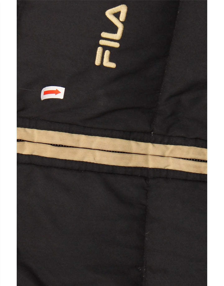 FILA Mens Padded Jacket IT 50 Large Black