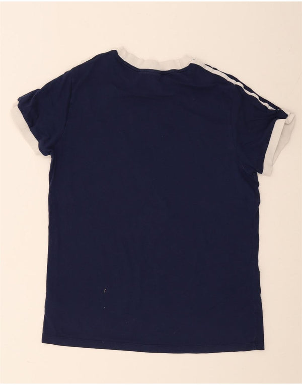 T-shirt da donna Adidas Top UK 14 cotone medio blu navy