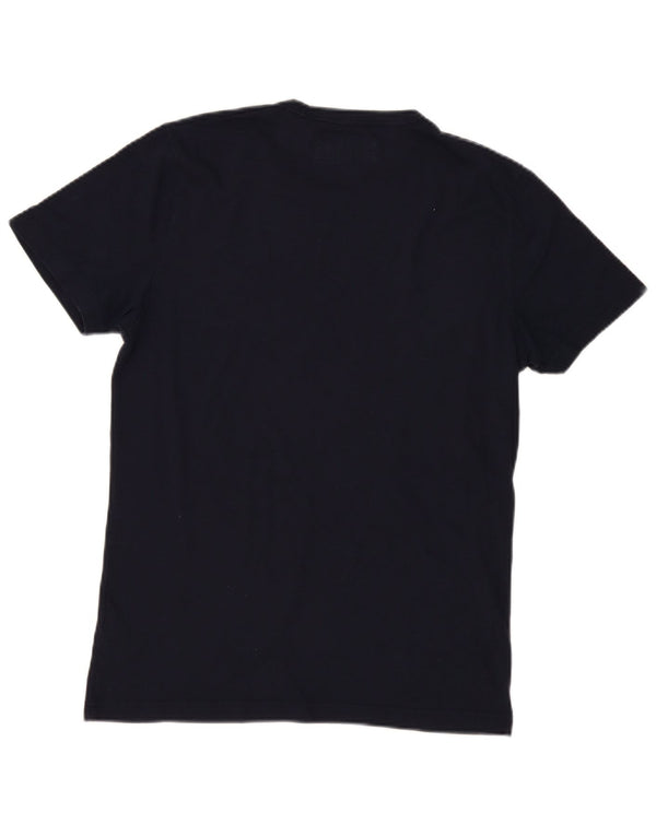 Abercrombie & Fitch T-shirt pour homme en coton bleu marine moyen