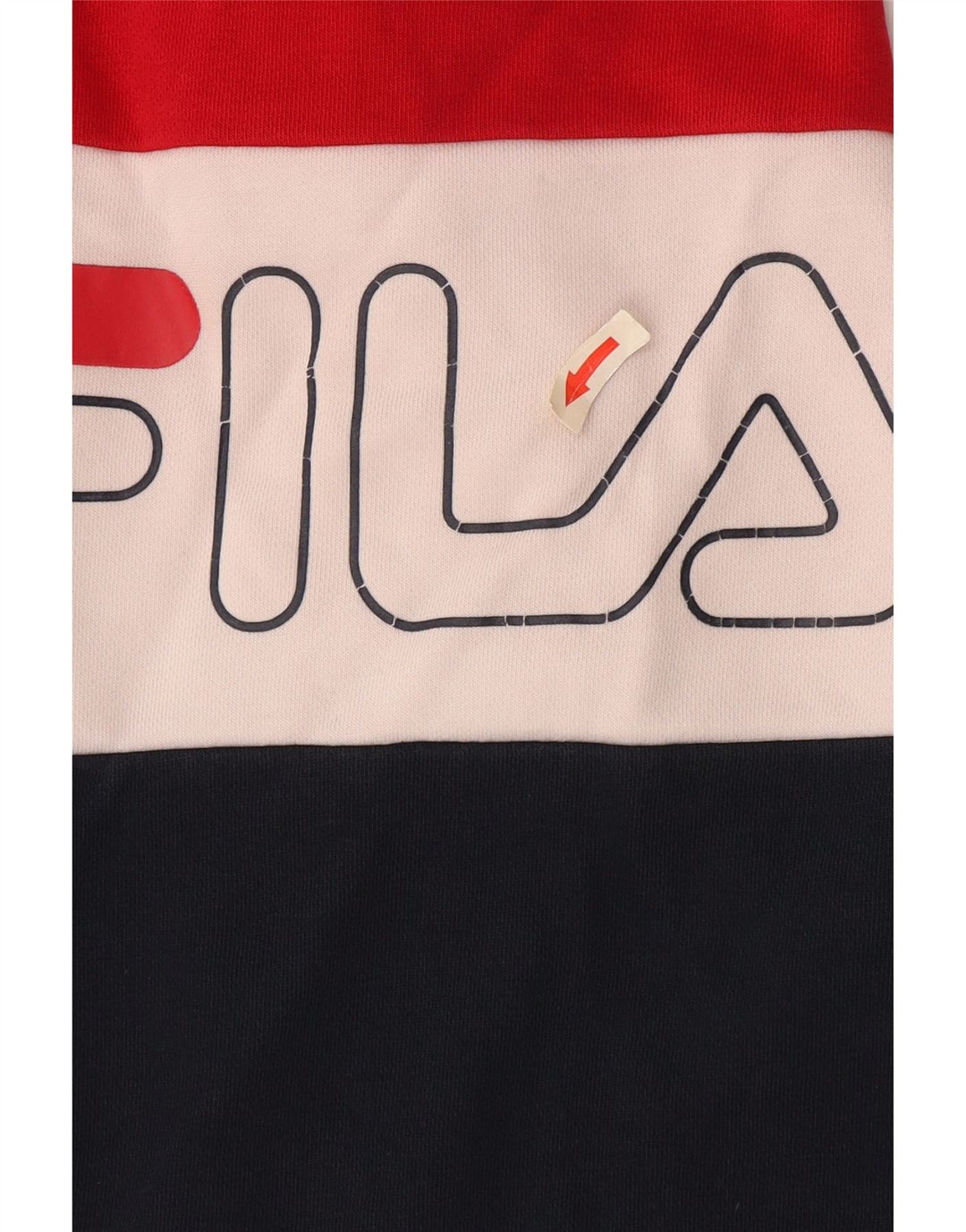 Felpa da donna Fila Jumper UK 14 Medium multicolore Colourblock