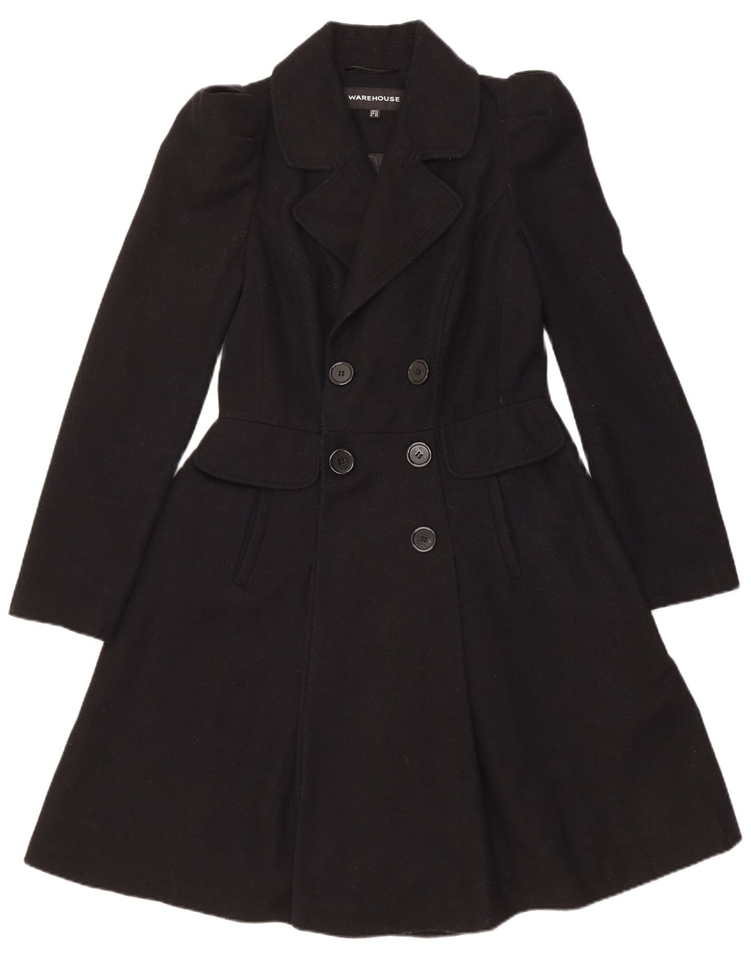Warehouse Dame Princess Coat UK 12 Medium Sort Uld