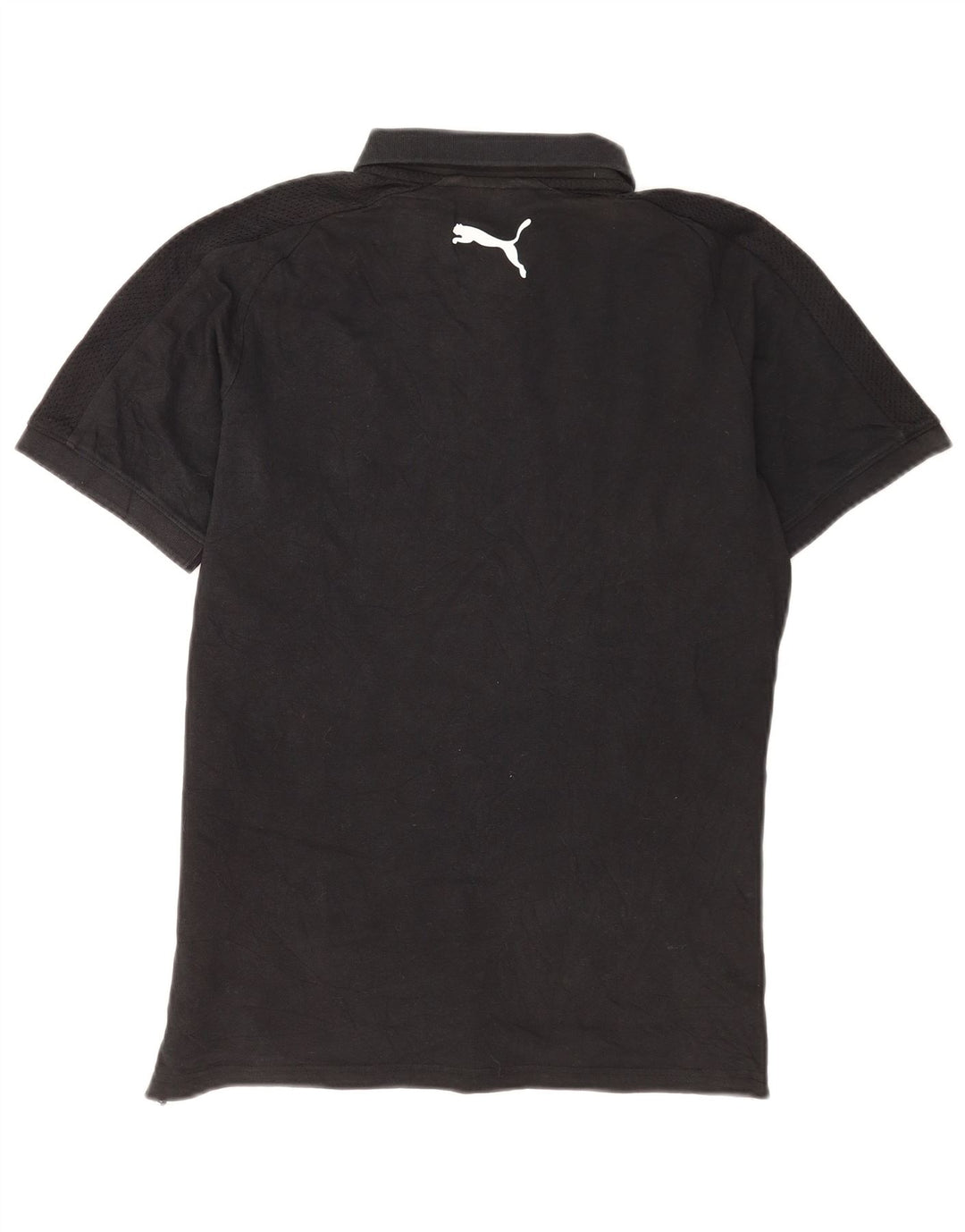 Puma Polo Homme Petit Noir Coton