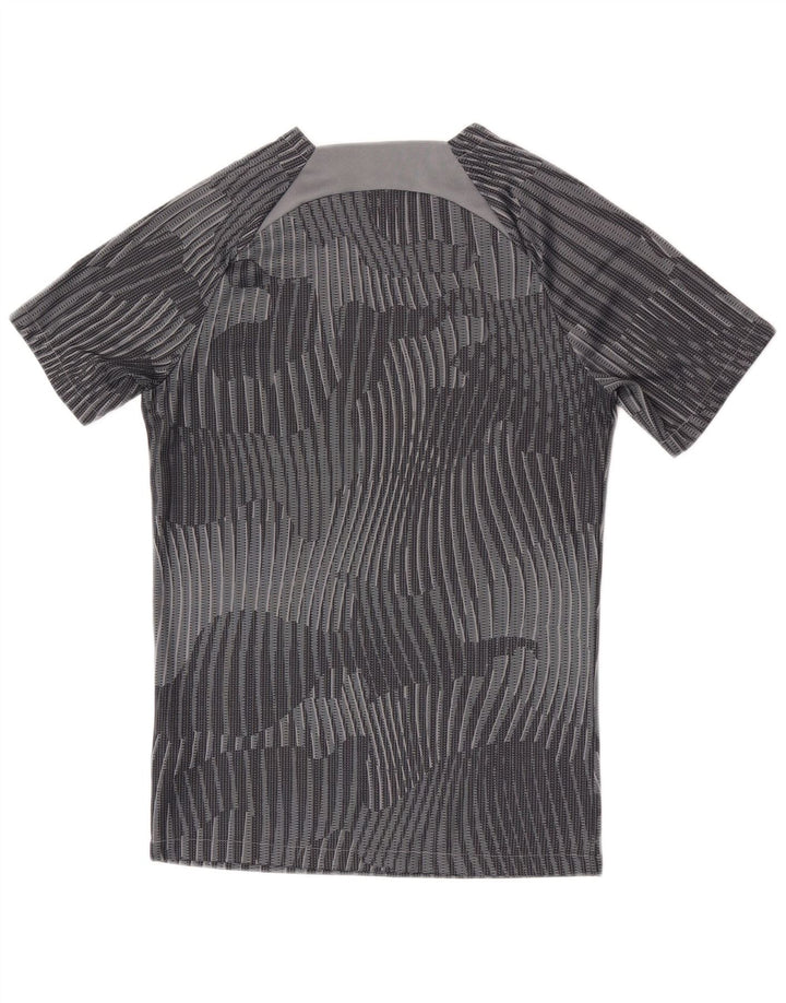 Nike Mens Dri Fit Graphic T-Shirt Top Small Grey Camouflage Polyester