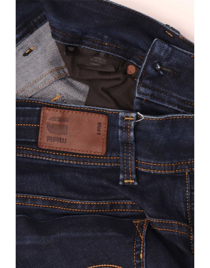 G-Star Dame Midge Slim Jeans W33 L34 Marineblå