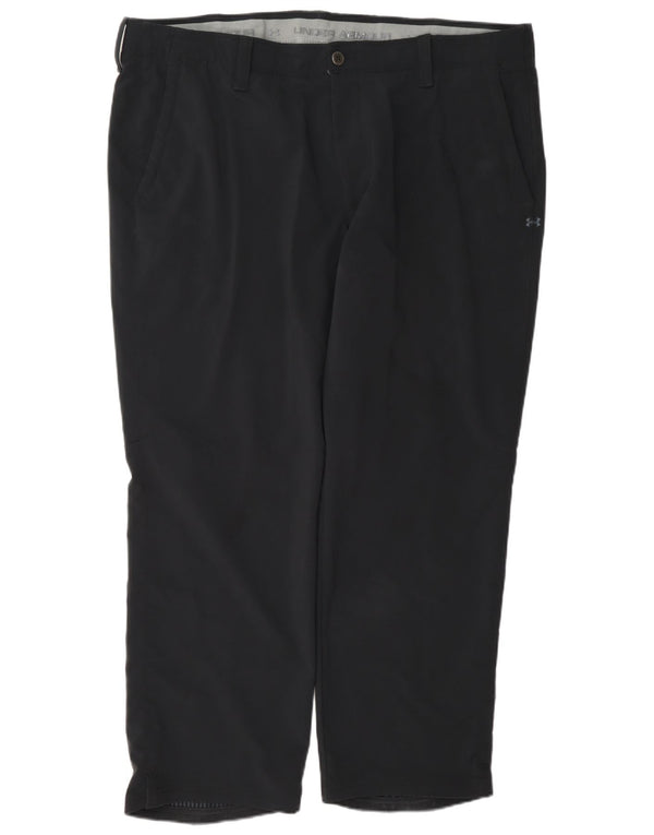 Under Armour Mens Cold Gear Straight Chino Trousers W42 L30 Navy Blue
