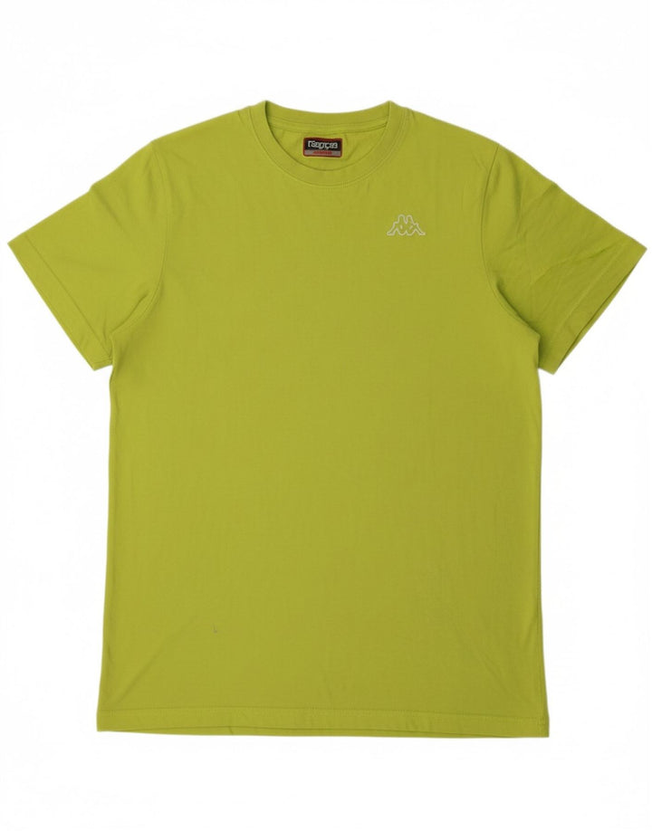 KAPPA Mens T-Shirt Top Large Green Cotton Vintage Kappa and Second-Hand Kappa from Messina Hembry 