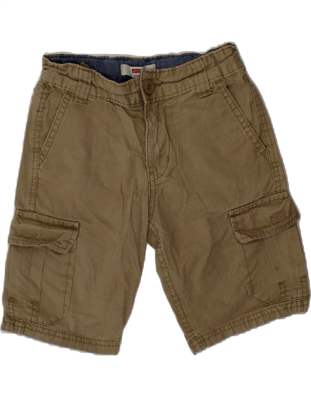 LEVI'S Boys Cargo Shorts 4-5 Years W22  Khaki Cotton Vintage Levi's and Second-Hand Levi's from Messina Hembry 
