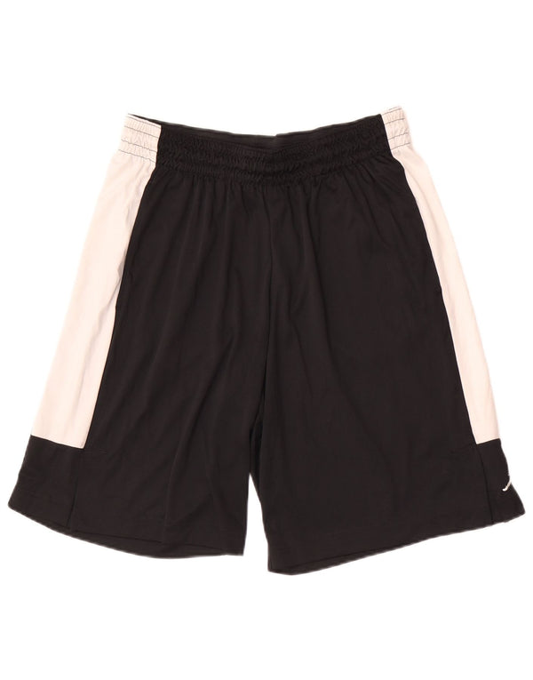 Jordan Mens Standard Fit Sport Shorts Large Black Colourblock Polyester