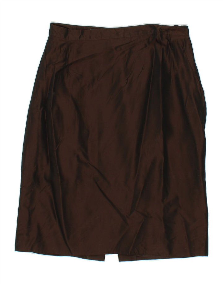 ROCCOBAROCCO Womens Pencil Skirt W28 Medium Brown Vintage Roccobarocco and Second-Hand Roccobarocco from Messina Hembry 