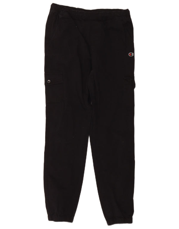 Champion piger jogger cargo bukser 13-14 år XL W32 L27 sort bomuld