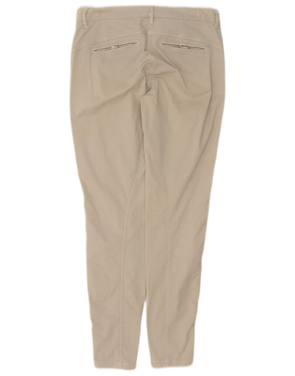 Trussardi Womens Skinny Chino Trousers IT 42 Medium W28 L29 Beige