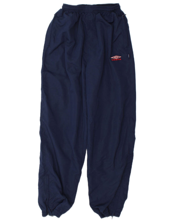 Umbro Pantalon de Survêtement Garçon 11-12 ans Bleu Marine Polyester