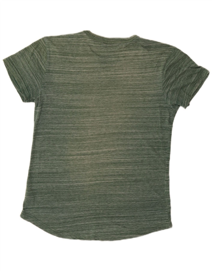 Tricou Bărbați G-STAR Top Poliester cu dungi verzi medii