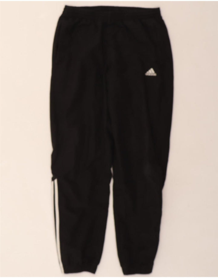 ADIDAS Mens Tracksuit Trousers Joggers Medium  Black Polyester Vintage Adidas and Second-Hand Adidas from Messina Hembry 