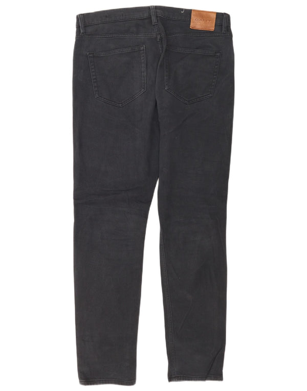 Gant Mens Slim Jeans W34 L32 sötétkék pamut
