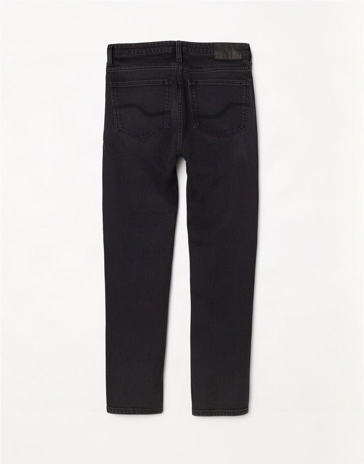 Męskie jeansy slim fit Fat Face W30 L30 Czarne bawełniane