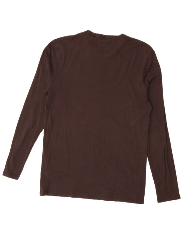 G-Star Mens Top Long Sleeve Medium Black Cotton