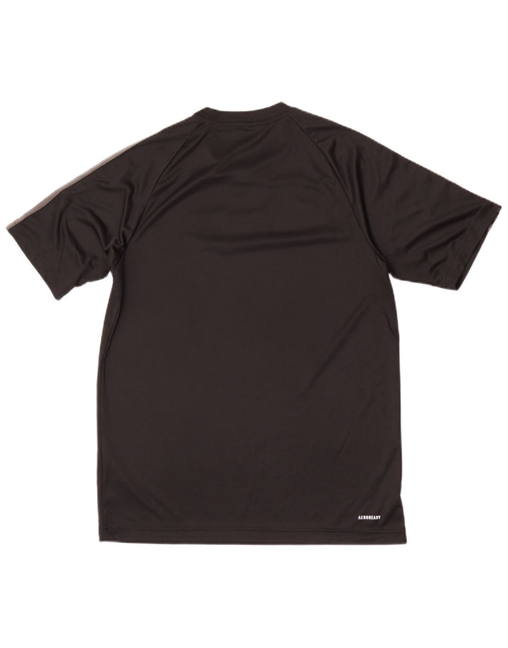 Adidas Mens Aeroready Regular Fit T-Shirt Top Medium Black Polyester