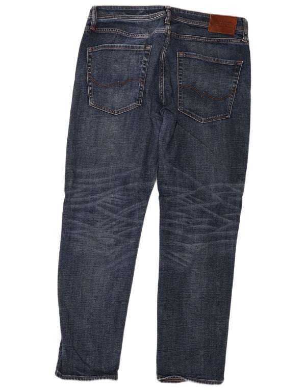 Мужские прямые джинсы Jack & Jones Mike Comfort Fit W36 L32, синие, хлопок