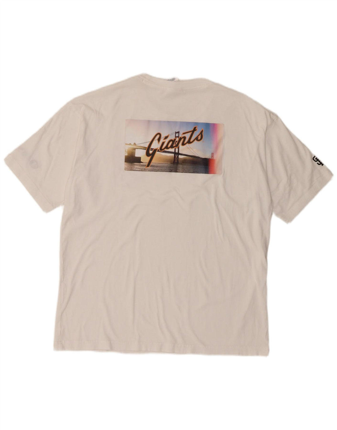 Champion Mens San Francisco Graphic T-Shirt Top Small White