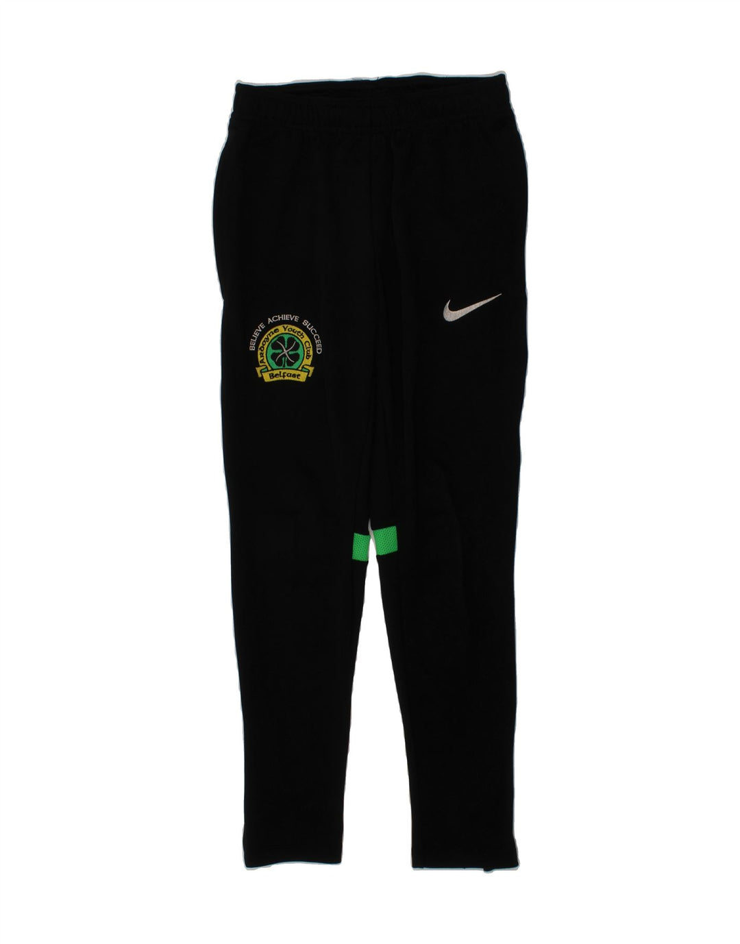 NIKE Boys Tracksuit Trousers 10-11 Years Medium  Black Colourblock Vintage Nike and Second-Hand Nike from Messina Hembry 