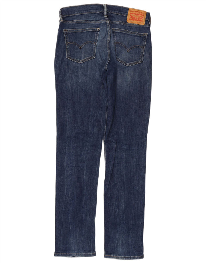 LEVI'S Mens 511 Slim Jeans W32 L32 Blue Cotton