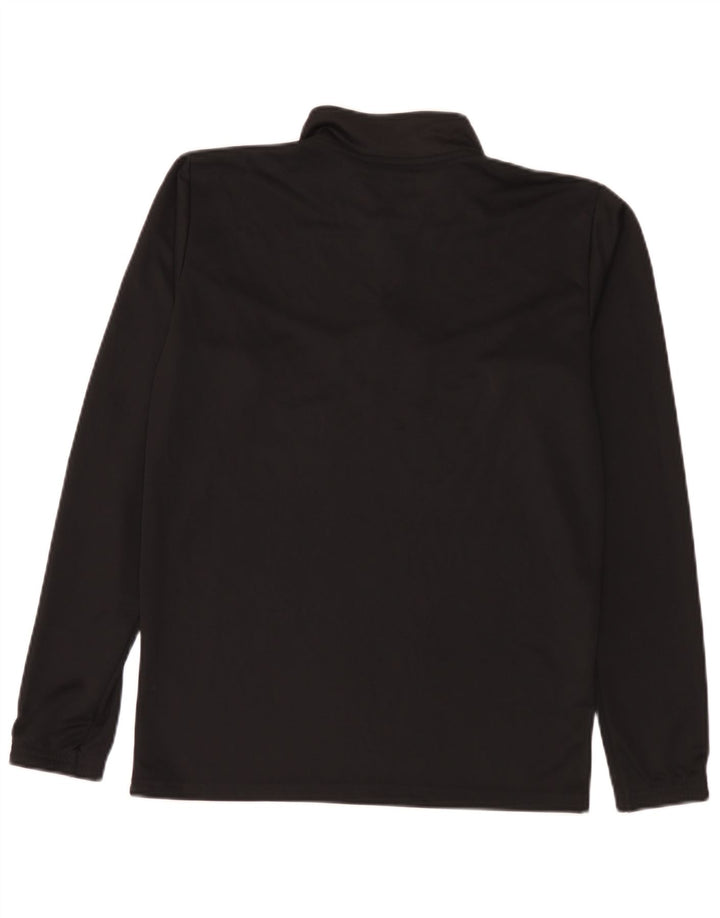 Puma Uomo Lombardia Uno Grafica Zip Collo Pullover Tuta Top Piccola Nera