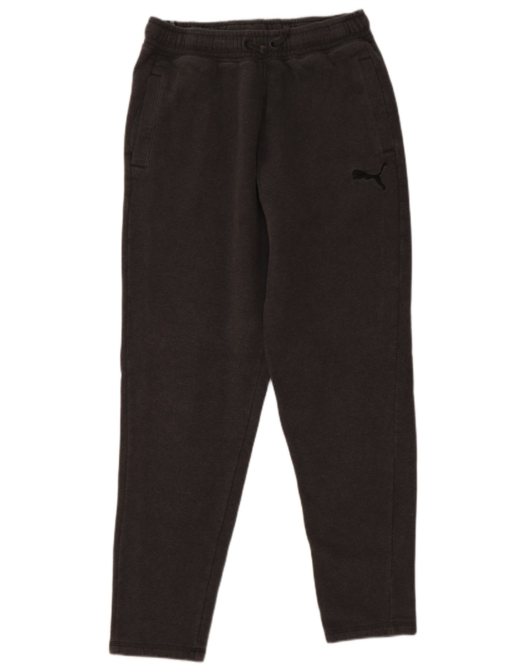 Puma Mens Tracksuit Trousers Medium W32 L30 Grey Cotton