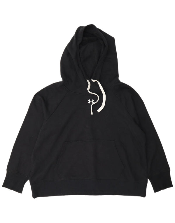 Under Armour Damen Graphic Hoodie Pullover IT 48/50 XL Schwarz Baumwolle