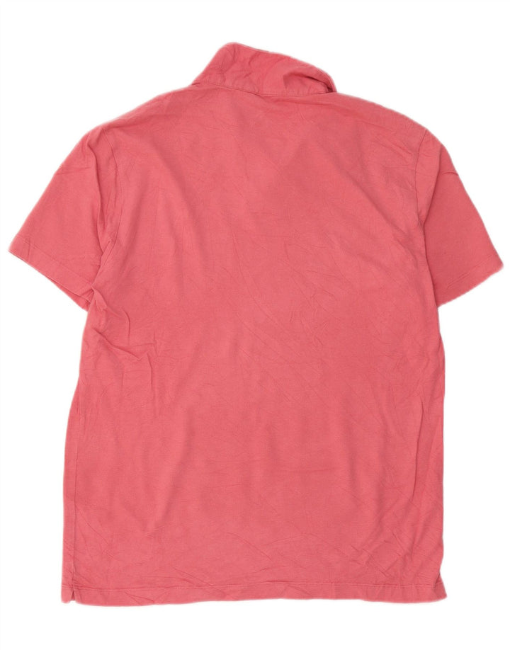MASSIMO DUTTI Mens Polo Shirt Medium Pink