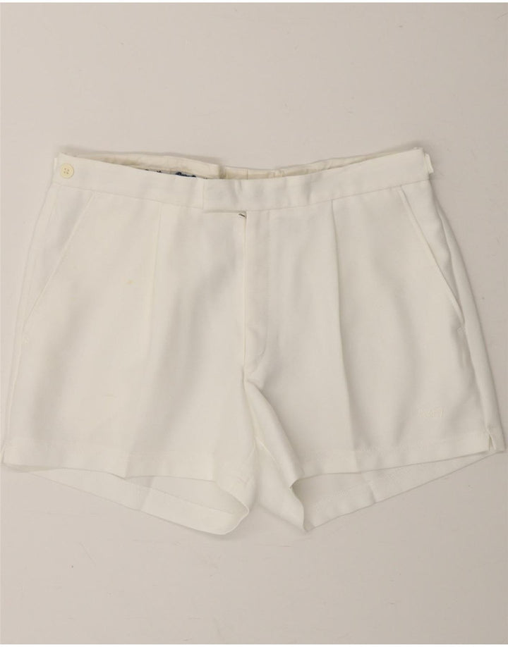 RODEO Womens Pegged Chino Shorts  W25 XS White Vintage Rodeo and Second-Hand Rodeo from Messina Hembry 