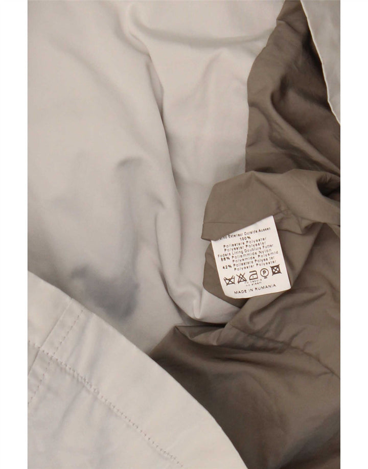 Brema Womens Short Pea Coat IT 48 XL Grey Nylon