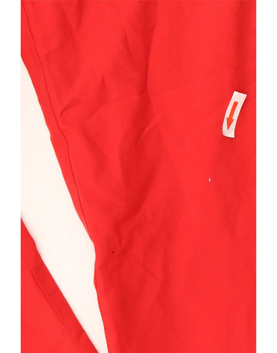 Adidas Mens Tracksuit Trousers UK 44/46 Large Red Polyester