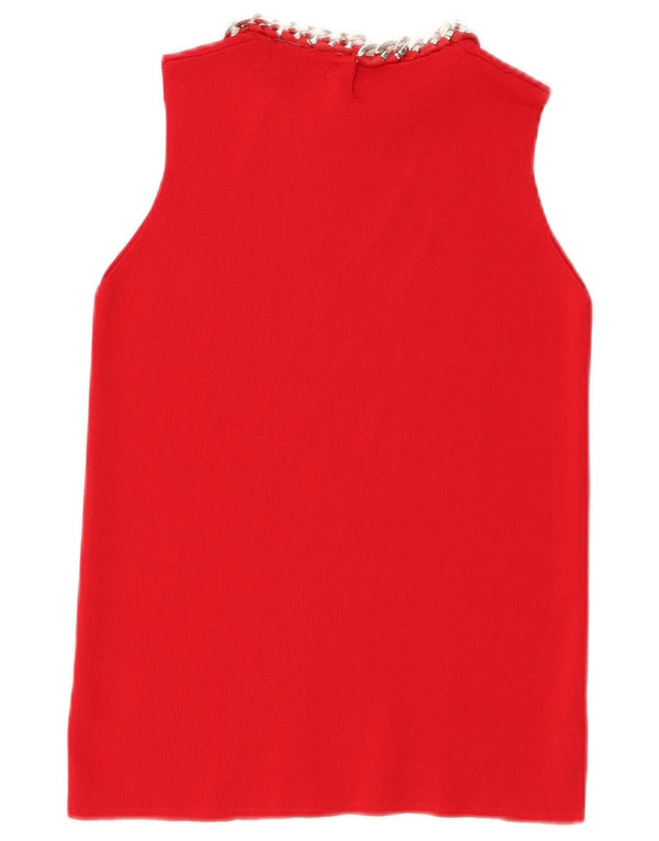 Vestă pentru femei Zara UK 12 Medium Red