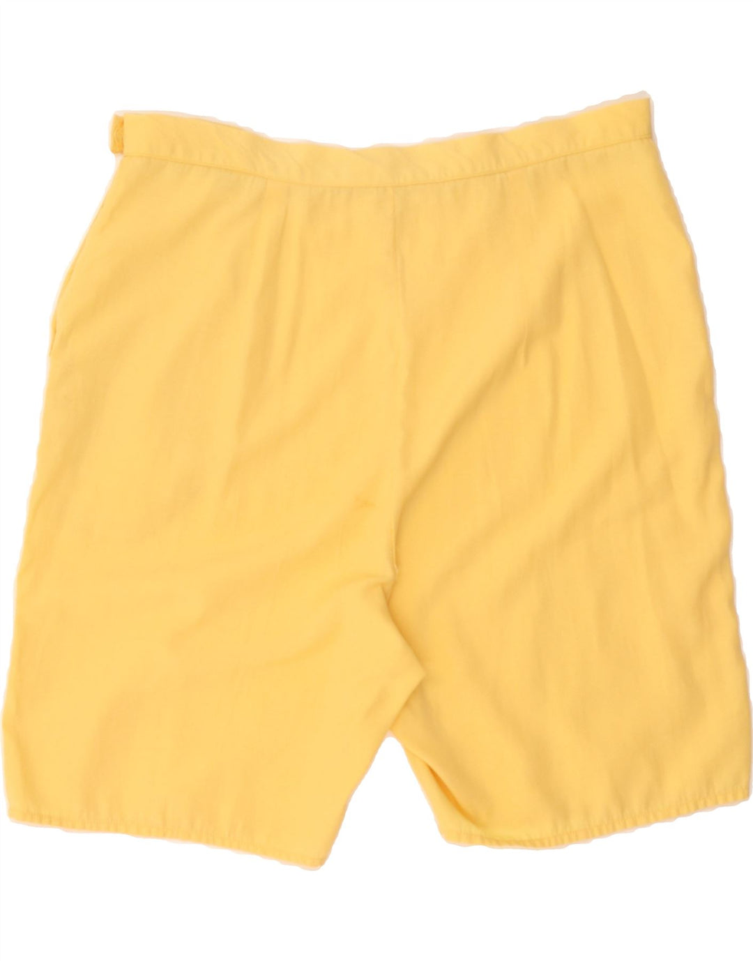 VINTAGE Womens Casual Shorts W34 Large Yellow Vintage Vintage and Second-Hand Vintage from Messina Hembry 