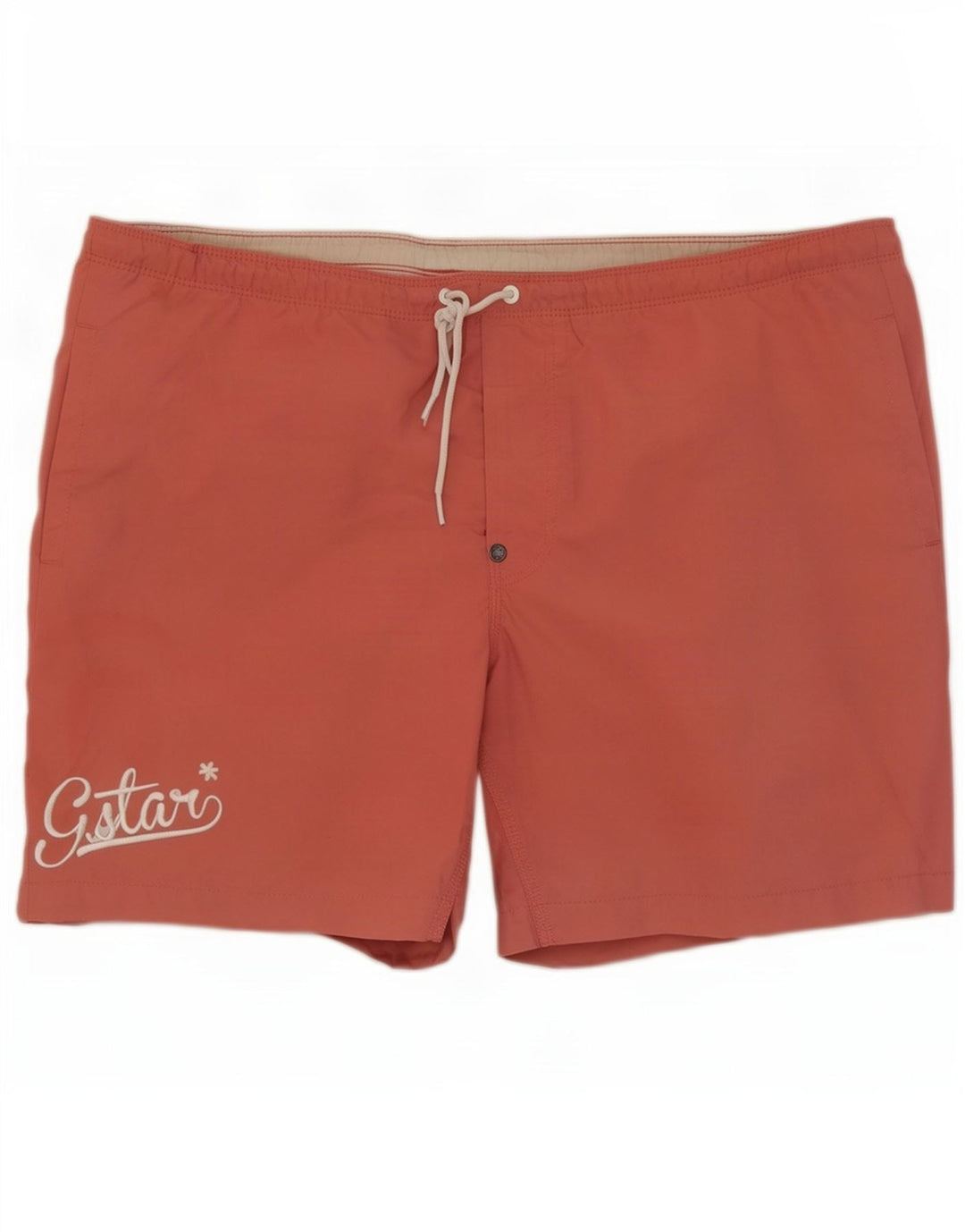 G-Star Grafiske badeshorts til mænd store røde polyester