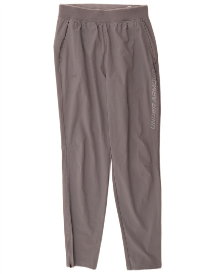 Pantaloni da tuta da uomo Under Armour Poliestere grigio medio