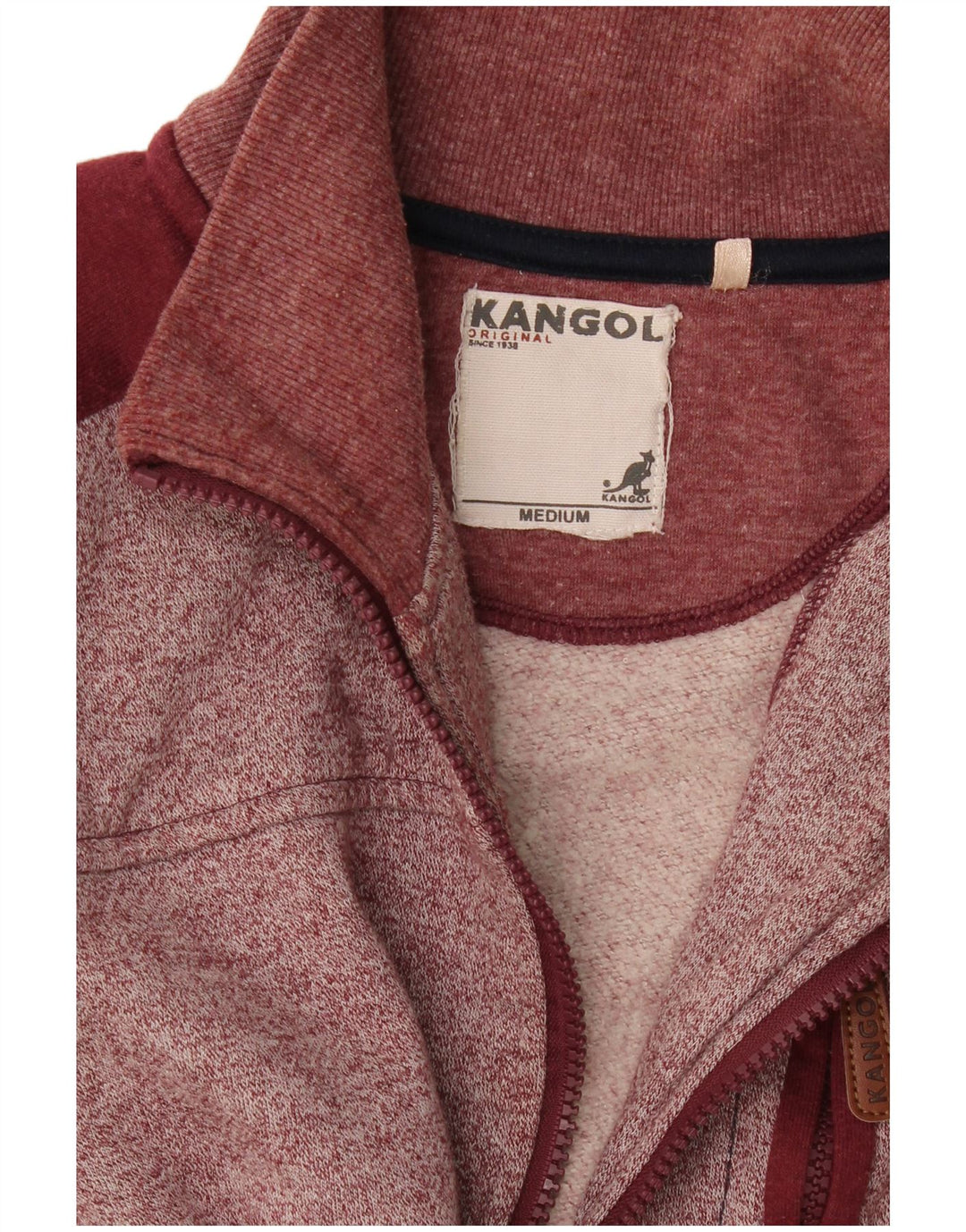 Kangol Herre træningsdragt Topjakke Medium Burgundy