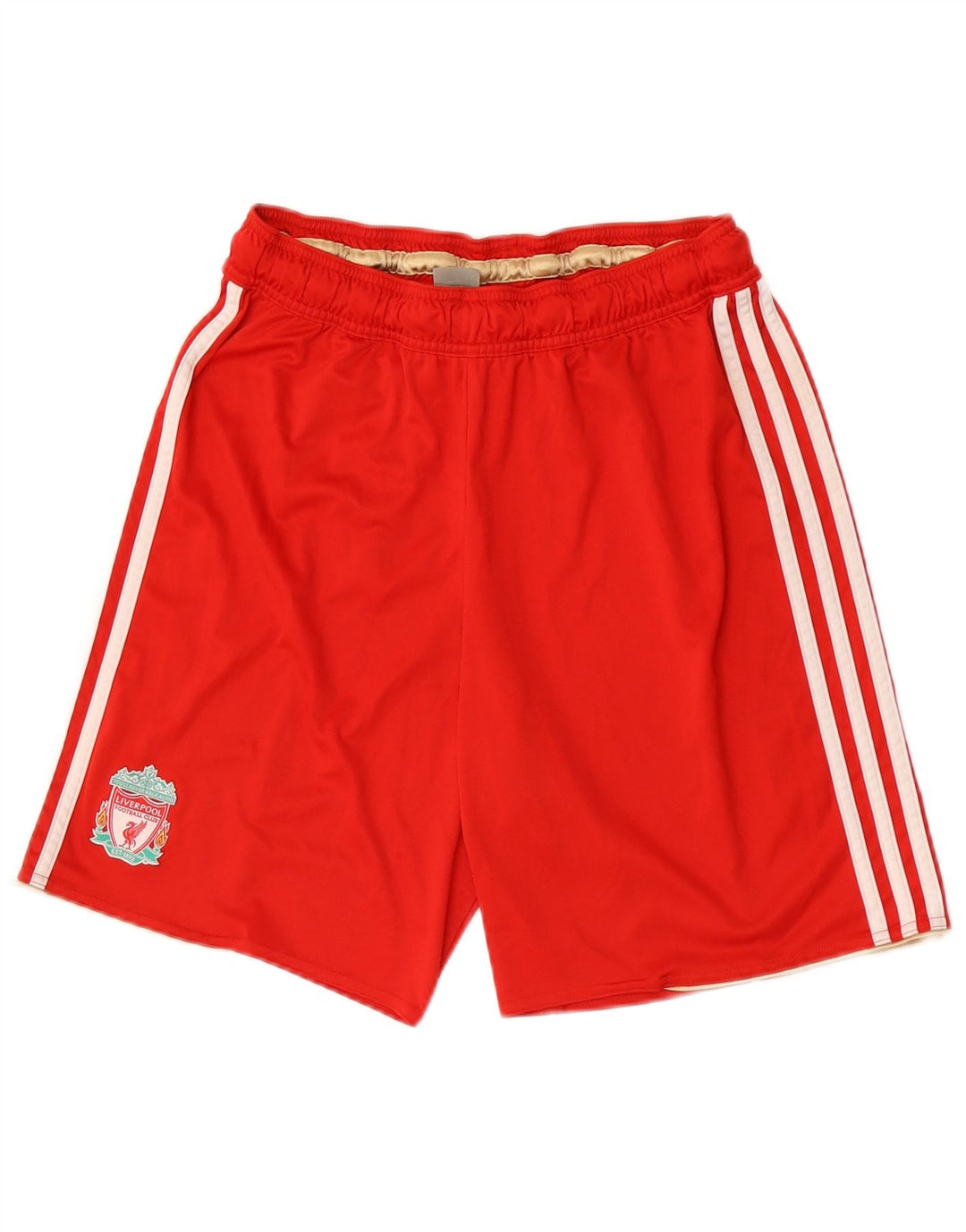 Adidas Mens Liverpool Sport Shorts Médio Poliéster Vermelho