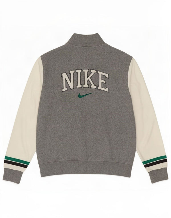 Nike Veste de survêtement graphique pour homme Taille S en coton color block Gris