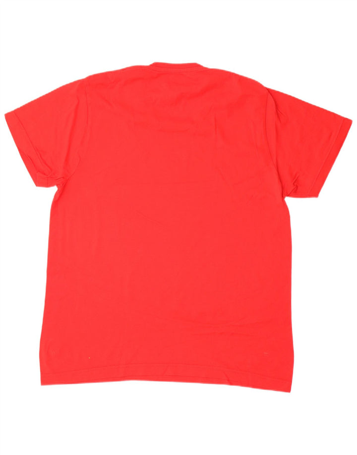 Adidas Mens Graphic T-Shirt Top Large Red