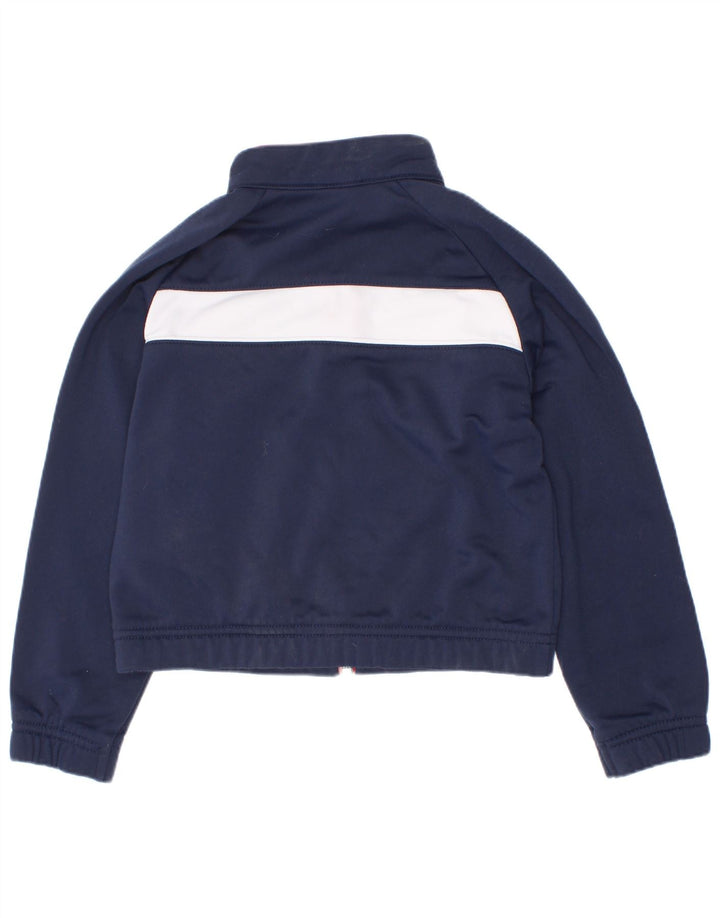 Nike træningsdragt topjakke til drenge 3-4 år XS Marineblå Colourblock Polyester