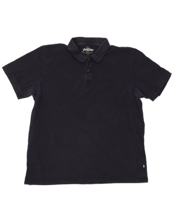 Jack & Jones herre poloshirt XL marineblå